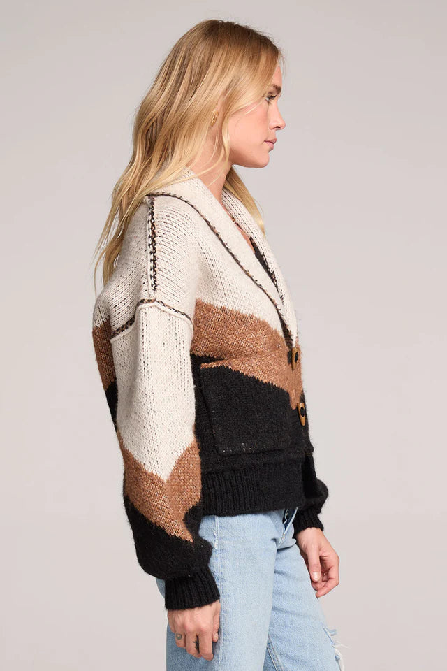 CAIN CARDIGAN - NATURAL