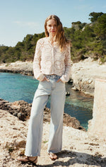 ROSALYN CARDIGAN - CRYSTAL