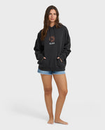 SUN & WAVES HOODIE - BLACK SANDS
