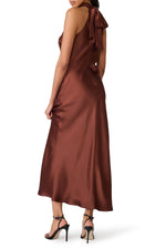 Lara Dress - Cinnamon