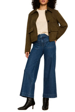 Avid Suede Jacket - Light Kalamata