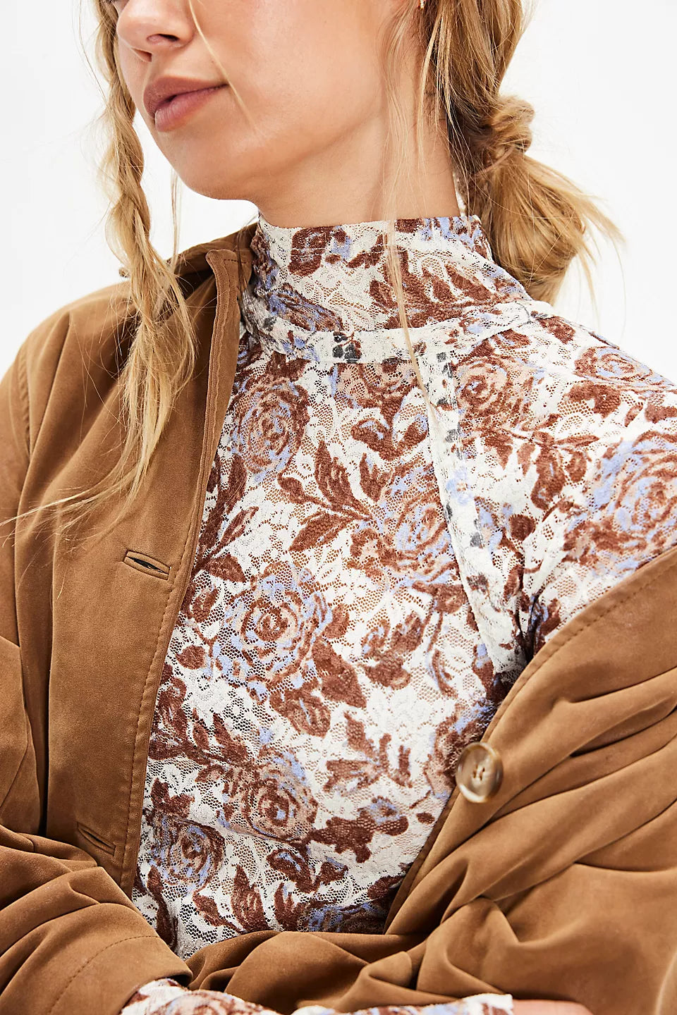 LYRIC LONG SLEEVE - IVORY COMBO