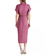 TORI DRESS-ROYAL PLUM