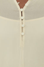 THERE SHE GOES BLOUSE-VINTAGE IVORY