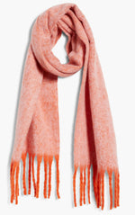 WINTER CHILL BLANKET SCARF - PINK