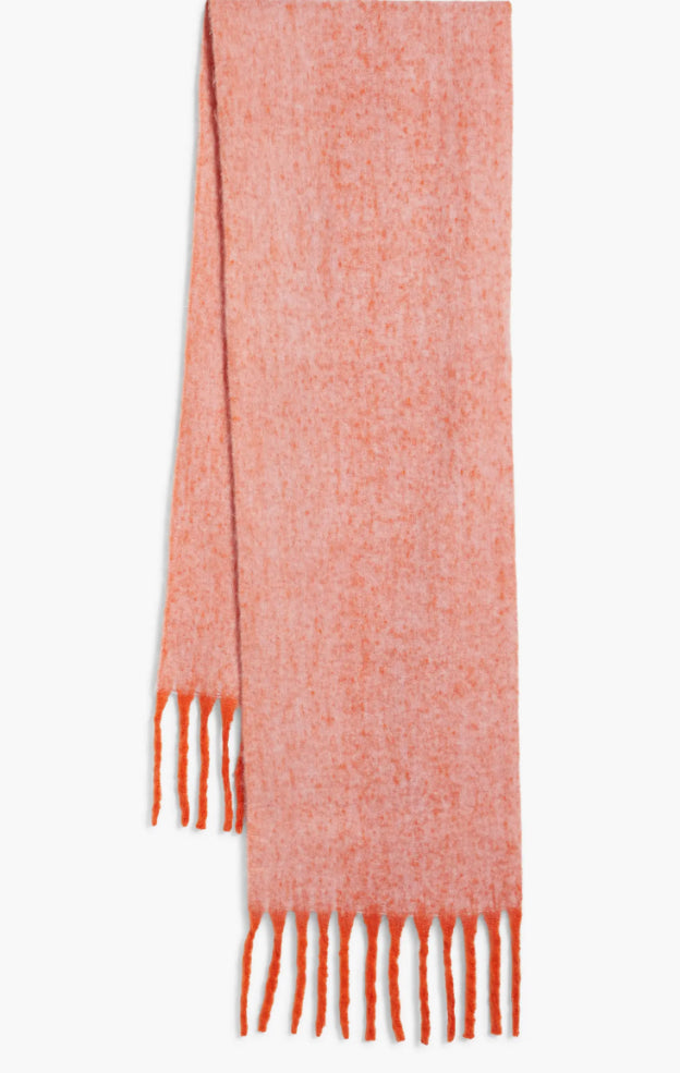 WINTER CHILL BLANKET SCARF - PINK