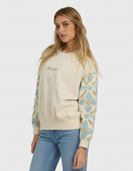 ATLAS TIDE KENDAL CREWNECK PULLOVER - WHITECAP