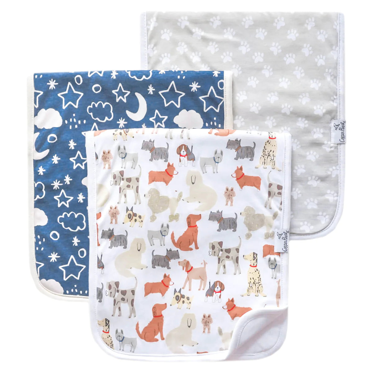 BURP CLOTH SET (click for more colors)