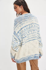 DANI PATTERN SWEATER - CLOUD COMBO