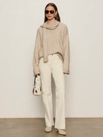 GO-TO SWEATER - HEATHER WHEAT