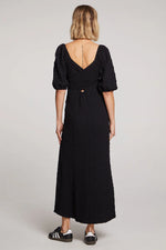 FULLMER MIDI DRESS - BLACK