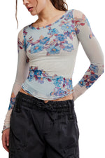 Lilly Printed Longsleeve - Frost Combo