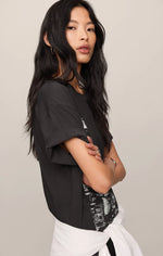Wishes City Tee - Black Sand