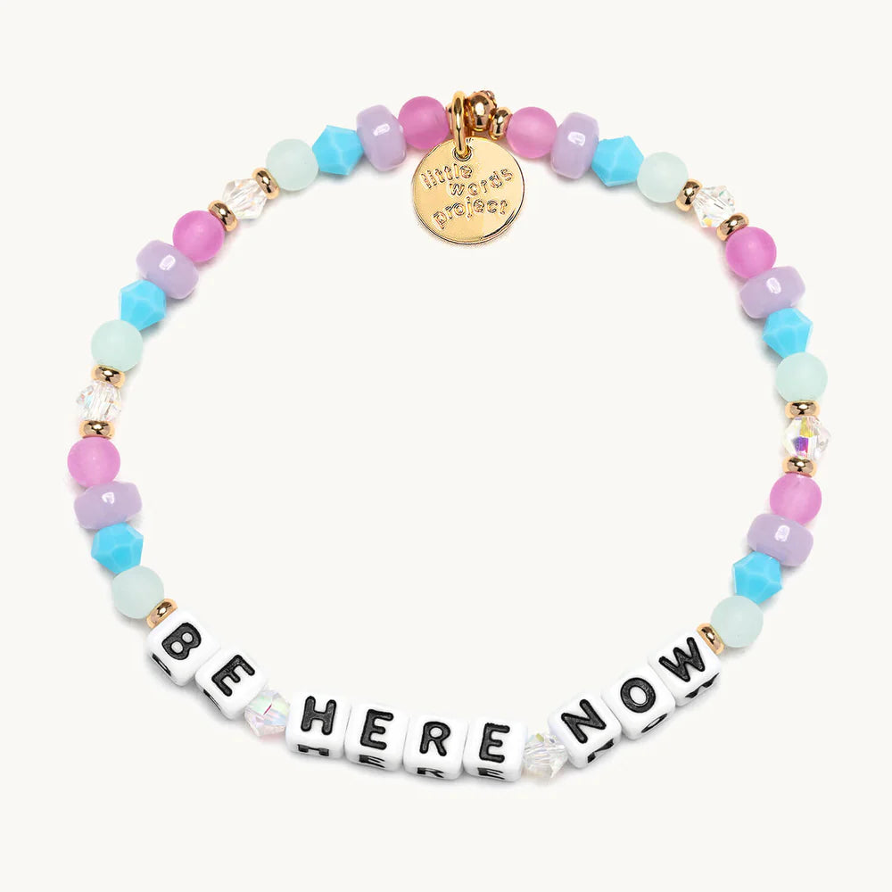 BE HERE NOW BEADED BRACELET