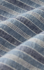 THE PERFECT STRIPED BUTTON UP - INDIGO