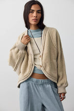 Cabin Hero Cardi - Morning Oat