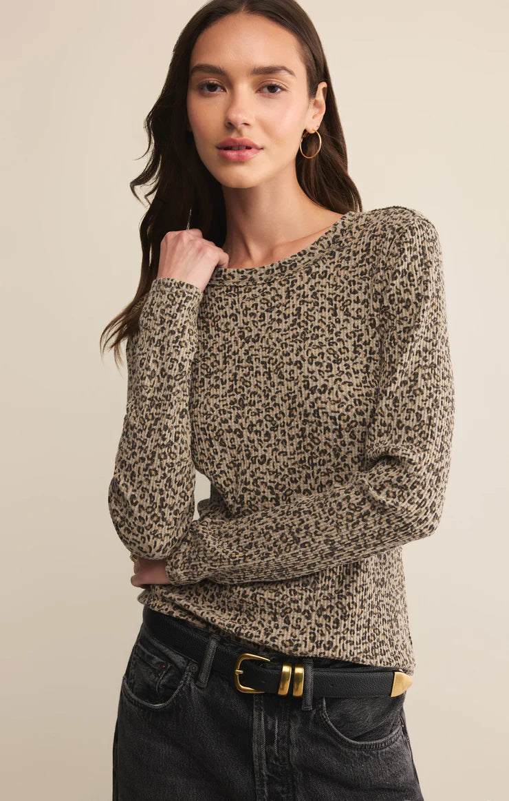 ARLET ANIMAL MINI THERMAL TOP - SUEDE