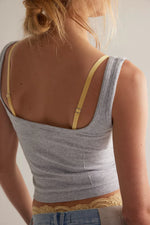SIMPLY SOFT CAMI - HEATHER GREY