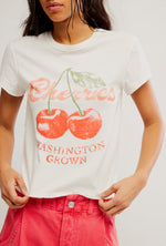 NOVA GRAPHIC TEE- CHERRY COMBO