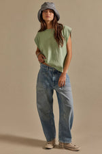 MINIMALIST MOXIE BARREL JEANS - COUNTY FAIR