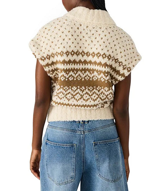 PAULIE SWEATER VEST - MULTI