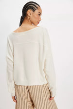 SEE ME PULLOVER - IVORY COMBO