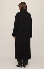 Crosby Cocoon Coat - Black