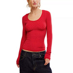 Love Letter Long Sleeve - Salsa
