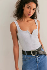 SIMPLY SOFT CAMI - HEATHER GREY