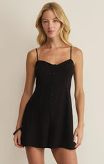 SANDPIPER ROMPER - BLACK