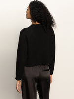 ZIP IT SWEATER - BLACK