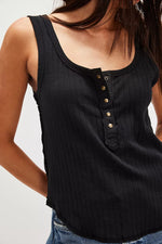BRYSON HENLEY TANK - BLACK