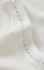 BOA RIB TANK-WHITE