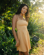 SUNS OUT MINI DRESS - DIJON