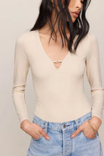 Ginger Bodysuit - Chalk