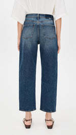 WESTWARD HIGH RISE SEAMED BARREL-AUTHENTIC