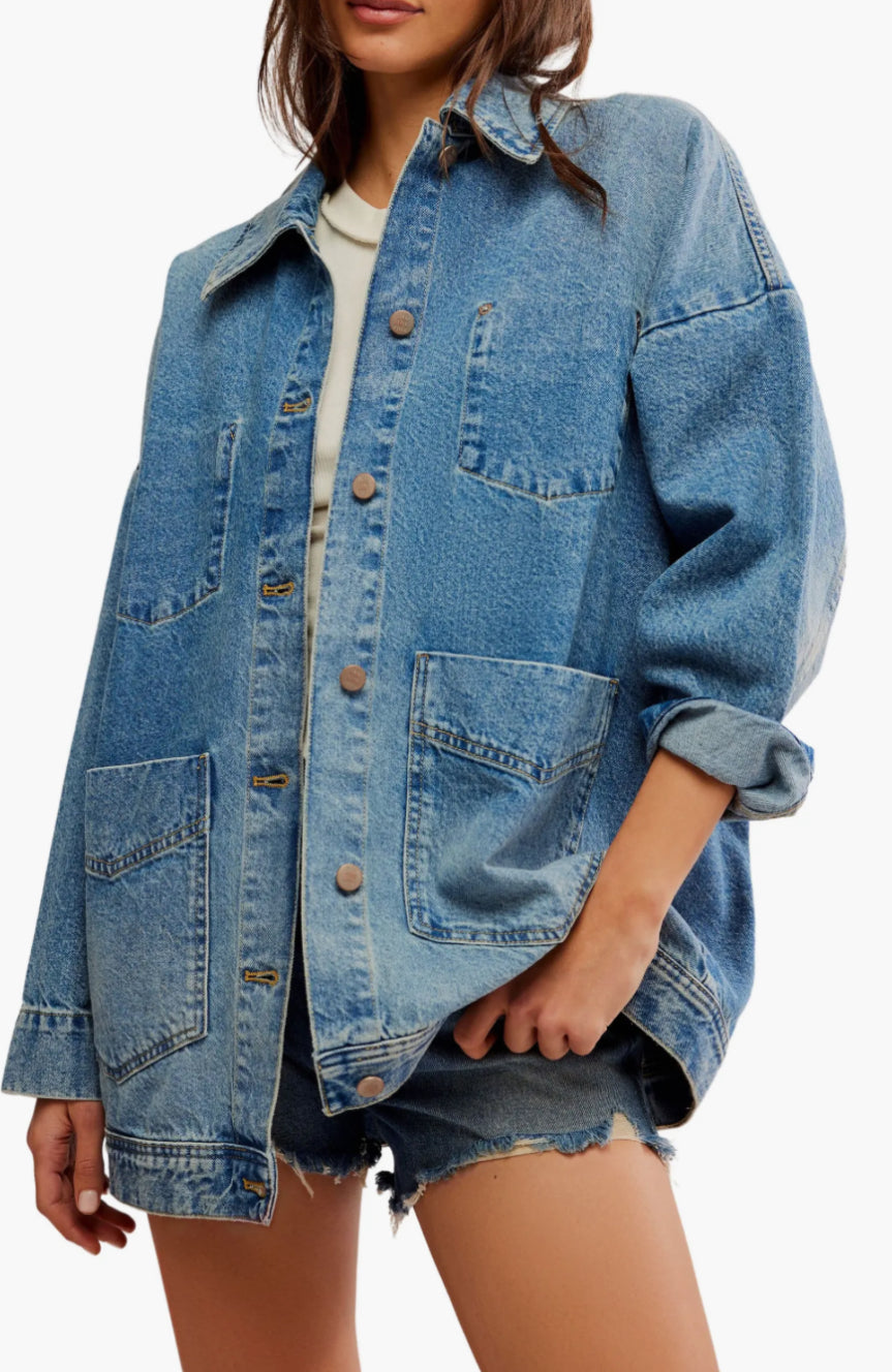 AVERY DENIM JACKET - GOT THE BLUES