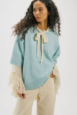 MARGOT SWEATER TEE-ANGEL FALLS MELANGE