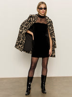 PARTY SHIFT DRESS - BLACK