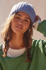 COASTLINE BEANIE HAT- HERITAGE BLUE