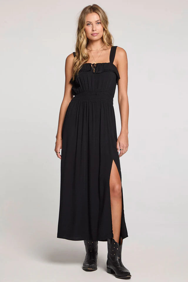 KOHEN MIDI DRESS - BLACK
