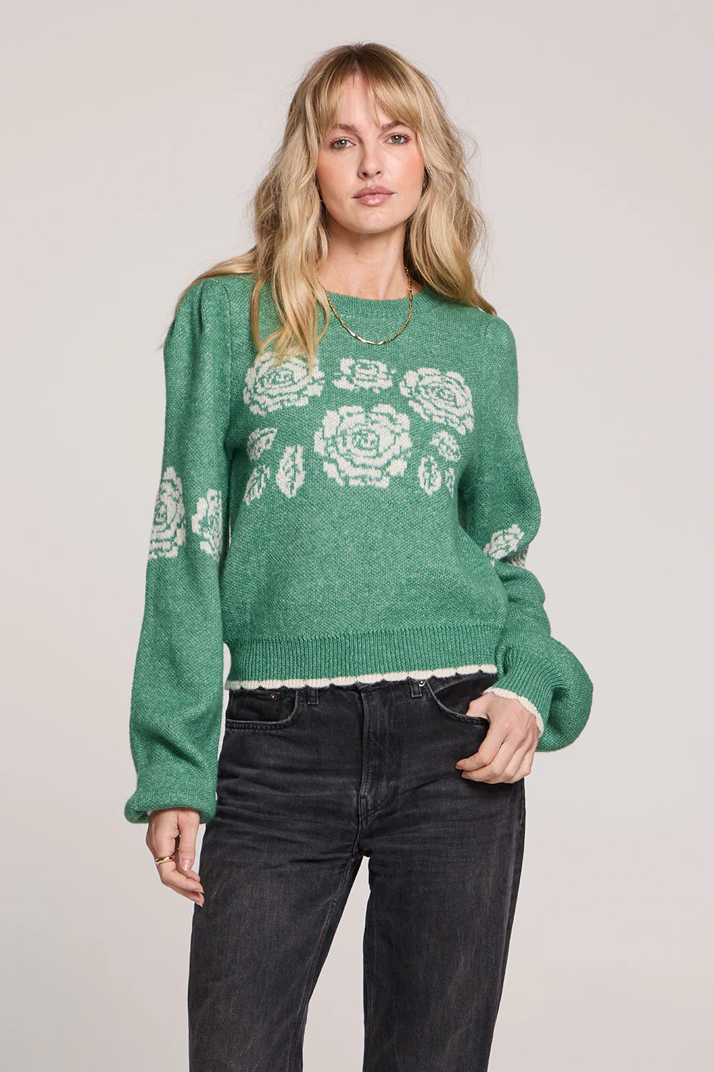 ELIMA SWEATER - SPRUCE