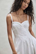 ANOTHER SEASON MIDI DRESS - COCONUT MILK