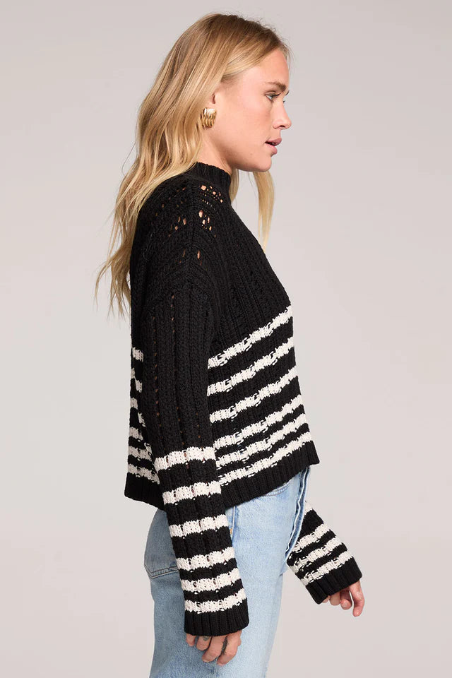ELYZA SWEATER - BLACK