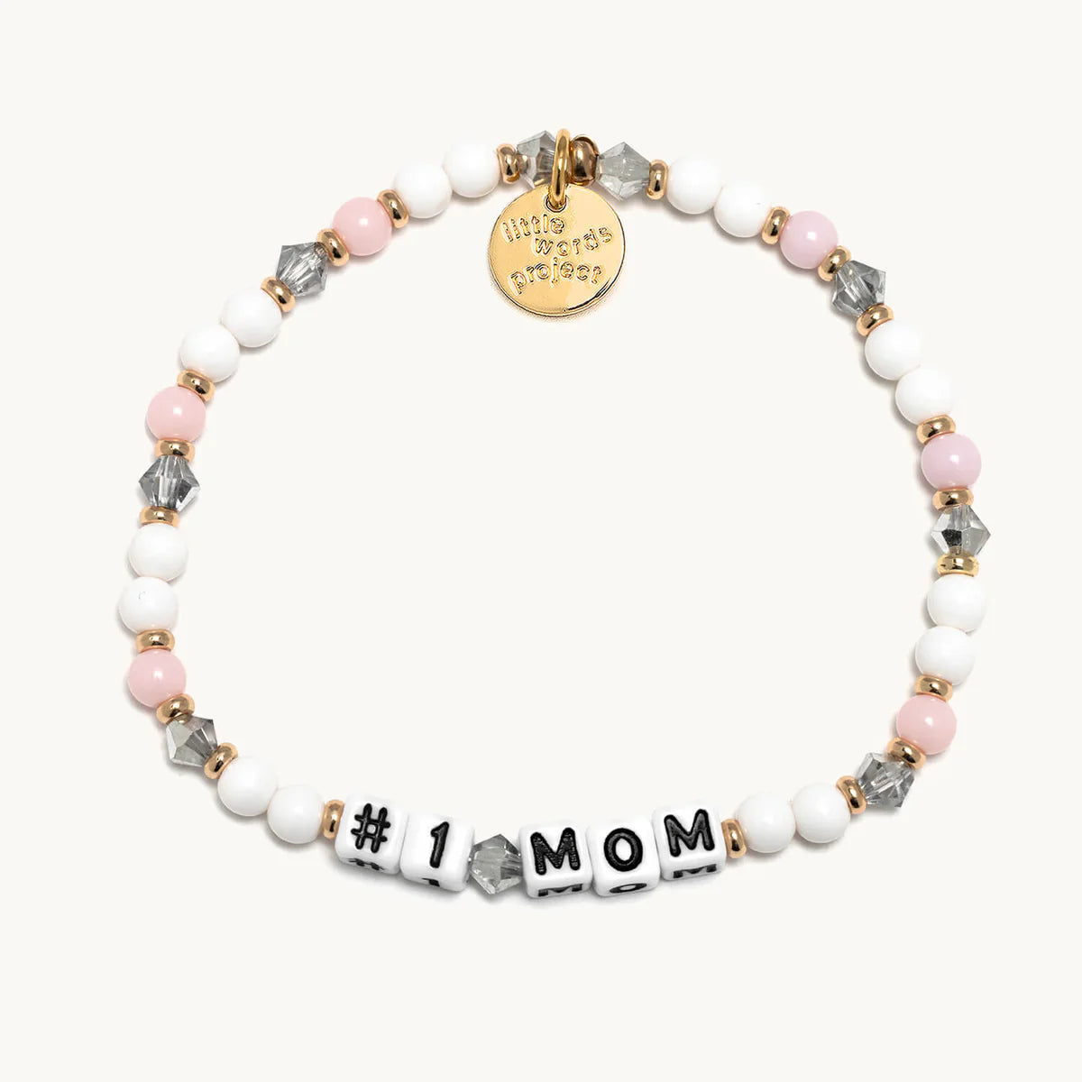 #1 MOM BEADED BRACELET