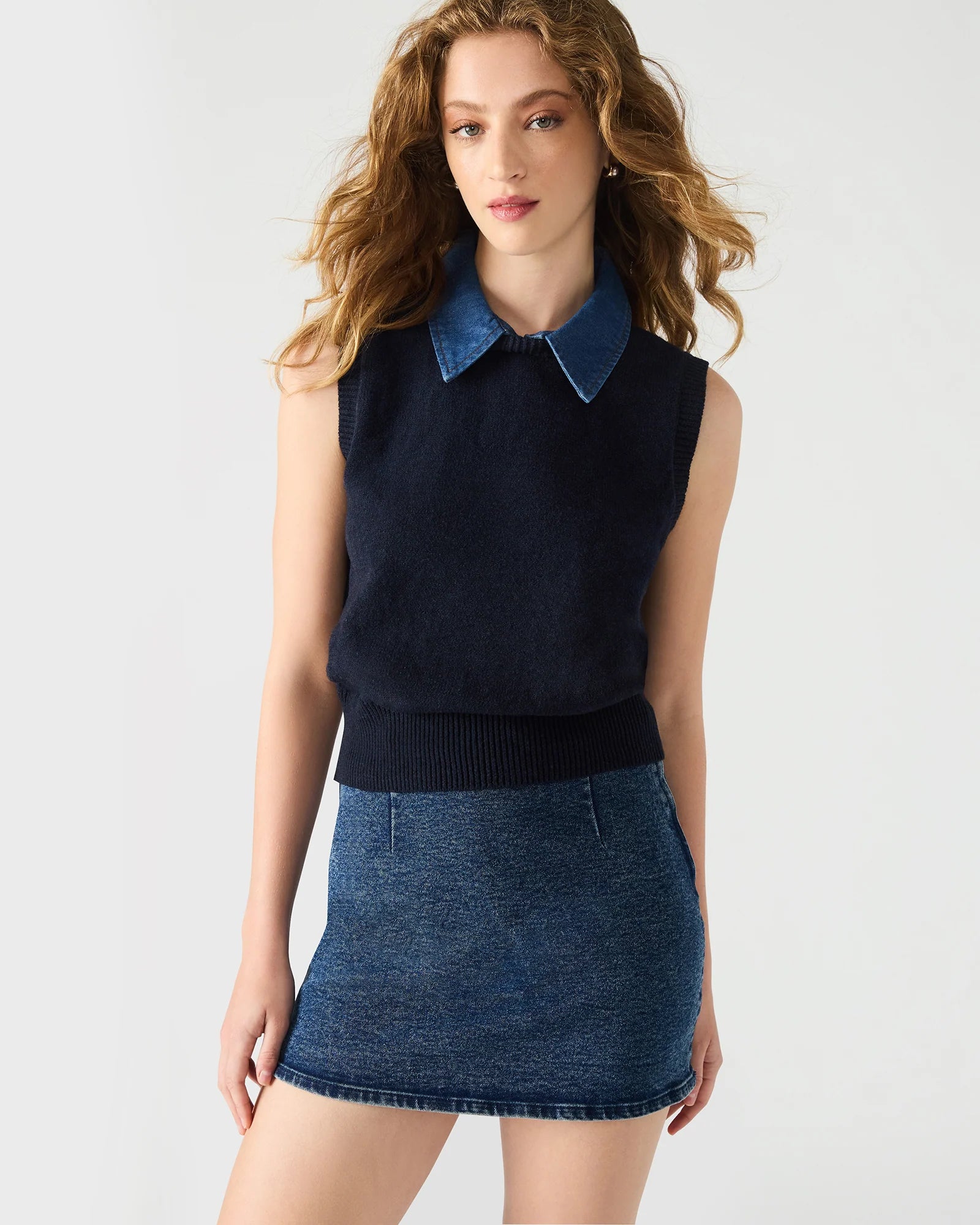 JEANE SWEATER VEST - MULTI