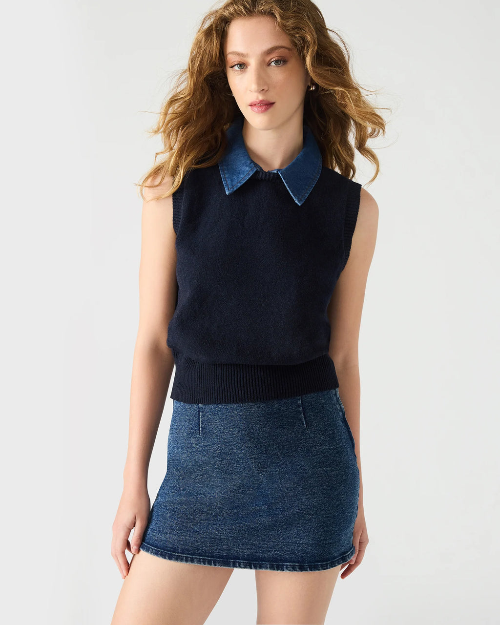 JEANE SWEATER VEST - MULTI