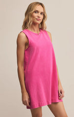 SLOANE DRESS-ISLAND PINK
