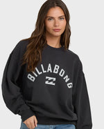 KENDAL CREWNECK SWEATSHIRT - BLACK SANDS