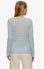 L/S PERFECT TEE-AQUAMARINE